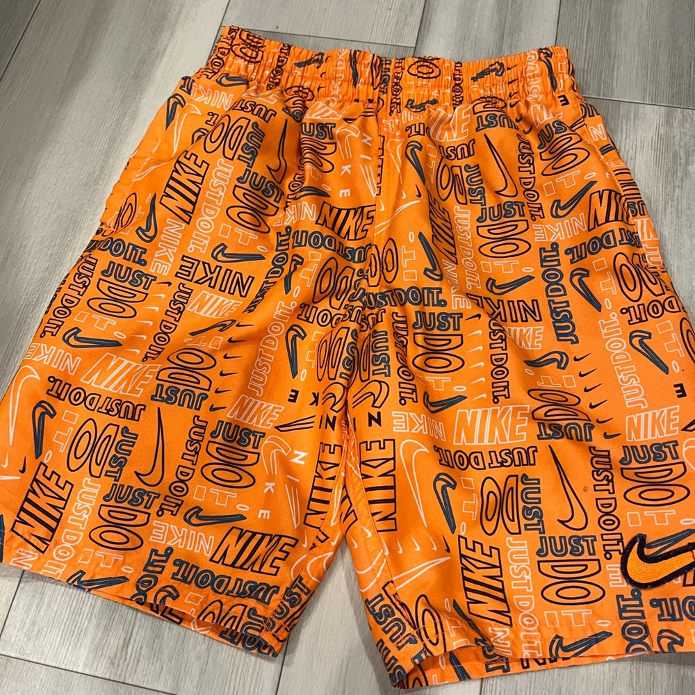 Boys Swim trunks and water shoes